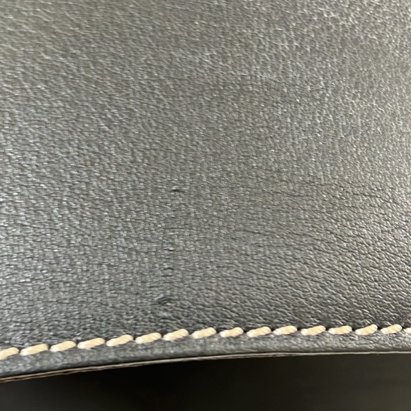 ENRICO COVERI black leather briefcase - Picture 10 of 16